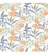 4148-27448 - Passiflora Blue Fruit and Floral Wallpaper-Printworks by Chesapeake