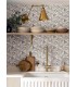 4148-27451 - Passiflora Charcoal Fruit and Floral Wallpaper-Printworks by Chesapeake
