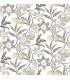 4148-27451 - Passiflora Charcoal Fruit and Floral Wallpaper-Printworks by Chesapeake