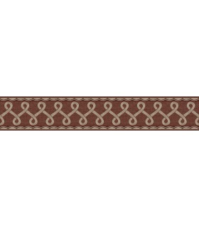 4148-14506 - Scalloped Ribbon Red Trim Wall Border-Printworks by Chesapeake