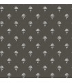 4148-27462 - Surdiva Black Floral Fan Wallpaper-Printworks by Chesapeake