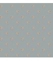 4148-27456 - Surdiva Denim Floral Fan Wallpaper-Printworks by Chesapeake