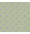 4148-27459 - Surdiva Green Floral Fan Wallpaper-Printworks by Chesapeake