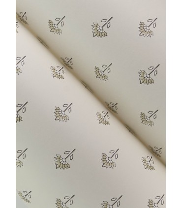 4148-27457 - Surdiva Ivory Floral Fan Wallpaper-Printworks by Chesapeake
