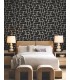 DF3352 - Craftsman Geometric Black Wallpaper-Decadence 2