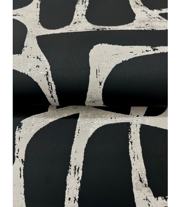 DF3352 - Craftsman Geometric Black Wallpaper-Decadence 2