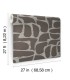 DF3355 - Craftsman Geometric Mocha Wallpaper-Decadence 2