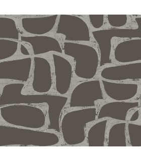 DF3355 - Craftsman Geometric Mocha Wallpaper-Decadence 2