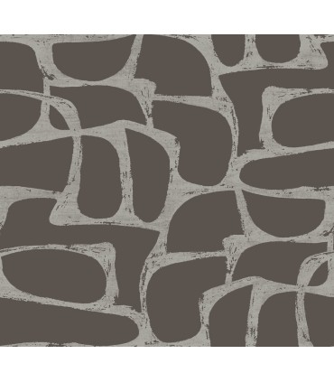 DF3355 - Craftsman Geometric Mocha Wallpaper-Decadence 2