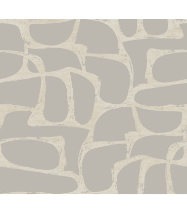 DF3354 - Craftsman Geometric Taupe Wallpaper-Decadence 2