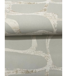 DF3354 - Craftsman Geometric Taupe Wallpaper-Decadence 2