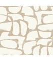 DF3351 - Craftsman Geometric White and Gold Wallpaper-Decadence 2