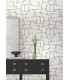 DF3356 - Craftsman Geometric White and Silver Wallpaper-Decadence 2