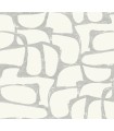 DF3356 - Craftsman Geometric White and Silver Wallpaper-Decadence 2
