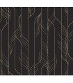 DF3305 - Elemental Thread Black & Gold Wallpaper-Decadence 2