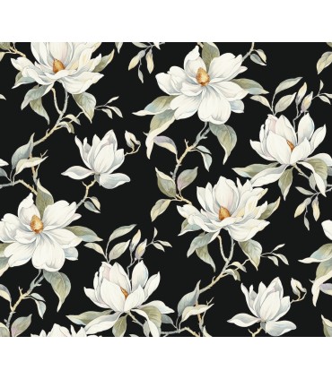 DF3313 - Garden Jewels Black Wallpaper-Decadence 2