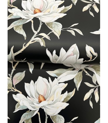 DF3313 - Garden Jewels Black Wallpaper-Decadence 2