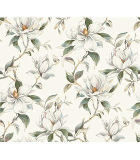 DF3311 - Garden Jewels White Wallpaper-Decadence 2