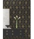 DF3371 - Pirouette Black & Gold Wallpaper-Decadence 2