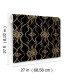 DF3371 - Pirouette Black & Gold Wallpaper-Decadence 2