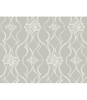 DF3374 - Pirouette Grey Wallpaper-Decadence 2