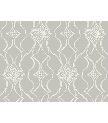 DF3374 - Pirouette Grey Wallpaper-Decadence 2