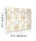 DF3372 - Pirouette White & Gold Wallpaper-Decadence 2