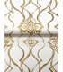 DF3372 - Pirouette White & Gold Wallpaper-Decadence 2