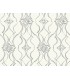 DF3373 - Pirouette White & Silver Wallpaper-Decadence 2