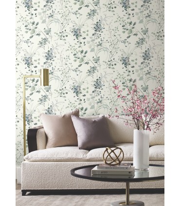 DF3341 - Spring Whispers Jade Wallpaper-Decadence 2