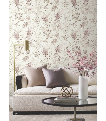 DF3345 - Spring Whispers Soft Blush Wallpaper-Decadence 2