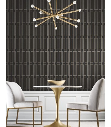 DF3328 - Terrace Black Wallpaper-Decadence 2
