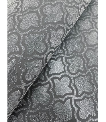 DF3338 - Uptown Glam Charcoal Wallpaper-Decadence 2