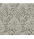 DF3331 - Velvet Crush Damask Taupe & Gold Wallpaper-Decadence 2