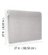 DF3396 - Woven Glimmer Silver Wallpaper-Decadence 2