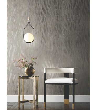 DF3392 - Zebra Chic Silver Wallpaper-Decadence 2