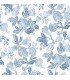 4172-27492 - Beach Rose Blue Floral Fruits Wallpaper-Sea Salt by A Street