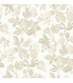 4172-27495 - Beach Rose Champagne Floral Fruits Wallpaper-Sea Salt by A Street