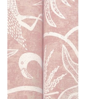 4172-82007 - Biscayne Coral Flamingo Beach Wallpaper-Sea Salt by A Street