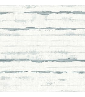 4172-27519 - Destin Teal Stripe Wallpaper-Sea Salt by A Street