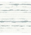 4172-27519 - Destin Teal Stripe Wallpaper-Sea Salt by A Street