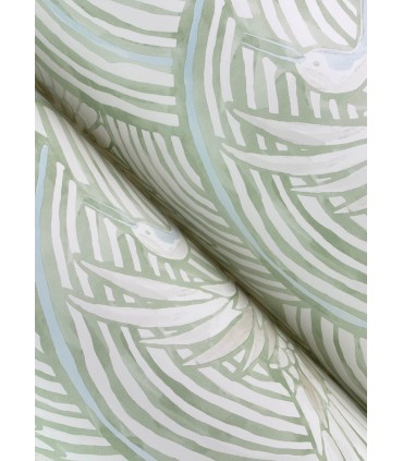 4172-27497 - Egret Sage Tidal Dance Wallpaper-Sea Salt by A Street