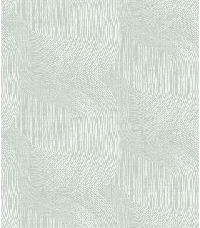 4172-27505 - Folly Seafoam Zen Swirls Wallpaper-Sea Salt by A Street