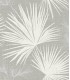 4172-27488 - Hatteras Grey Palms Wallpaper-Sea Salt by A Street