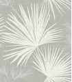 4172-27488 - Hatteras Grey Palms Wallpaper-Sea Salt by A Street