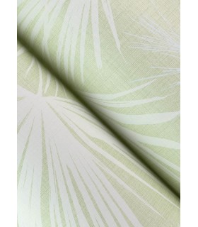 4172-27490 - Hatteras Light Green Palms Wallpaper-Sea Salt by A Street