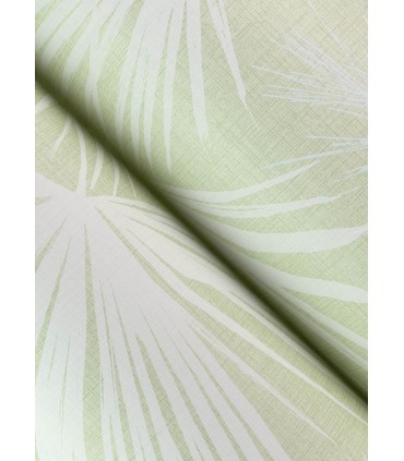 4172-27490 - Hatteras Light Green Palms Wallpaper-Sea Salt by A Street