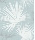 4172-27491 - Hatteras Sky Blue Palms Wallpaper-Sea Salt by A Street