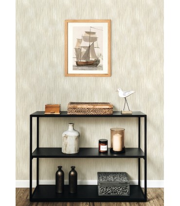 4172-27520 - Largo Neutral Striated Wallpaper-Sea Salt by A Street