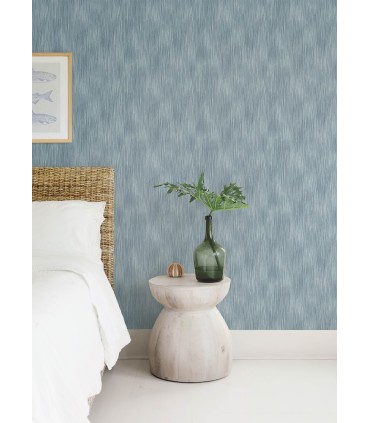 4172-27523 - Largo Sky Blue Striated Wallpaper-Sea Salt by A Street